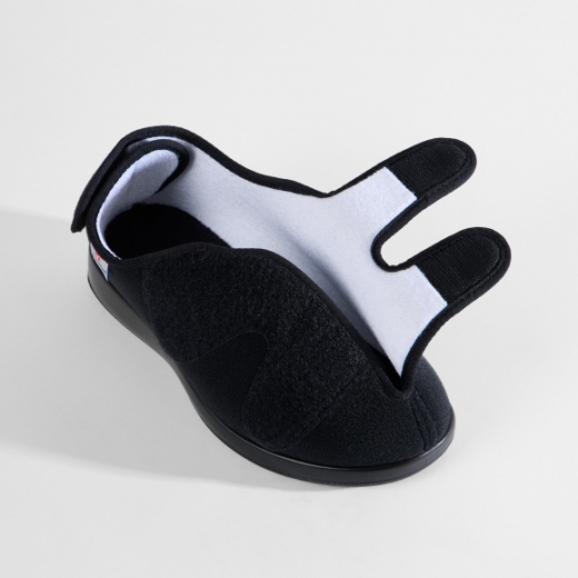 Verbandschuhe Dublin Weite R Varomed 60420 Größe 45 schwarz REDUZIERT weiter Einschlupf