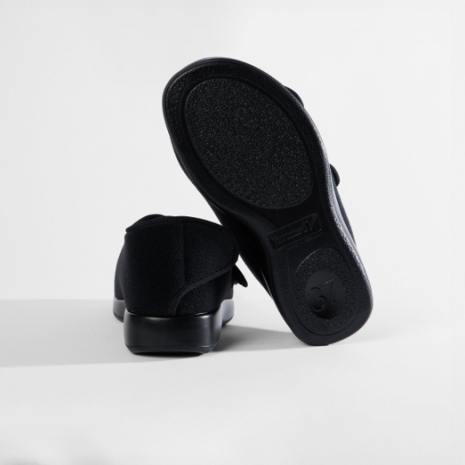 Verbandschuhe Dublin Weite R Varomed 60420 Größe 45 schwarz REDUZIERT Profilsohle