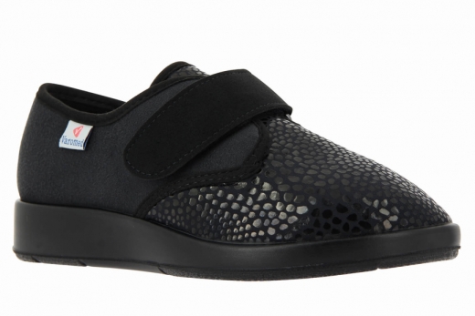 Klettschuh Stretchschuh Verbandschuh Zürich Größe 46 schwarz Weite L Varomed 60811 REDUZIERT!