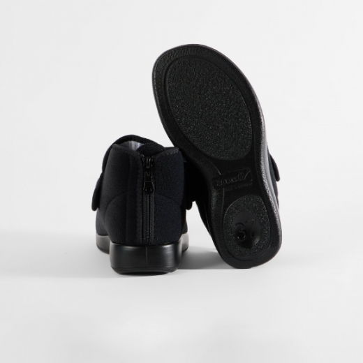 Multifunktionsschuh Verbandschuh Meran Weite L Varomed Art. 60910 Größe 39 schwarz Profilsohle