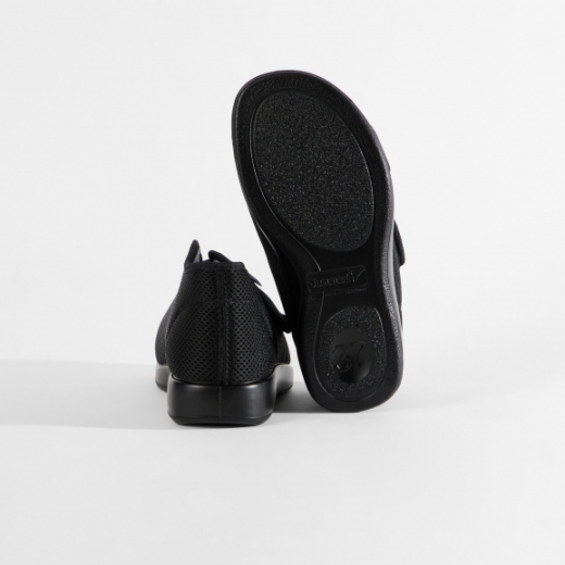 Klettschuh Mesh Verbandschuh Parma Weite L Varomed 60922 Größe 37 schwarz Profilsohle