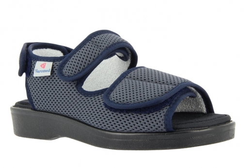 Klett-Sandale Verbandsandale Mesh Genf Weite L Varomed 58892 blau