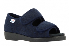 Verbandsandale Klettschuhe Stockholm Größe 36 marine Weite L Varomed 58881 REDUZIERT!