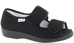 Kletthalbschuh Verbandschuh Mesh Göteborg Größe 40 schwarz Weite L Varomed 58882 REDUZIERT!